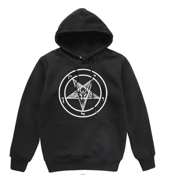 Other - Goat Head Pentagram Hoodie